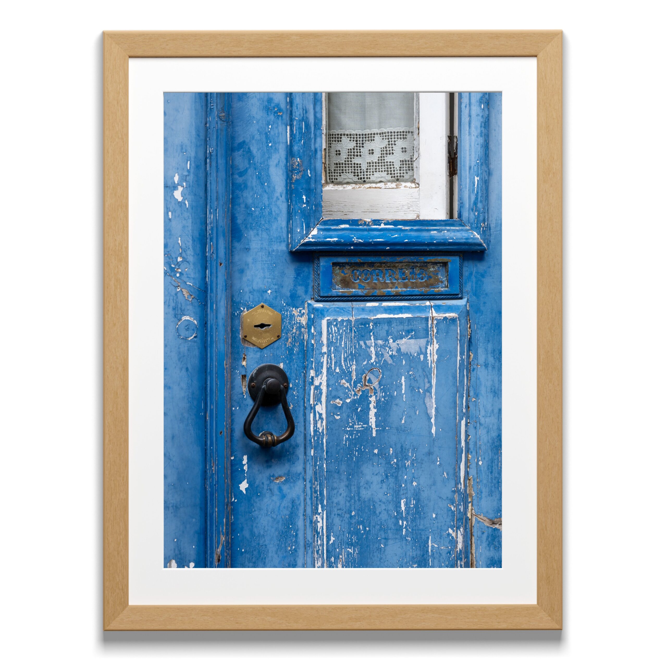 A Blue Door Print