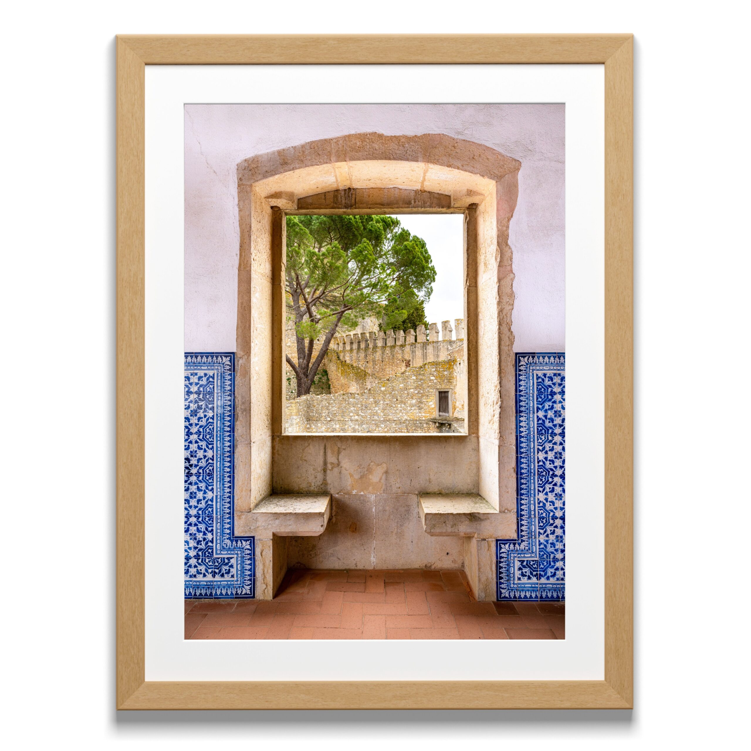 Print from Portugal titled Tomar Picture Window